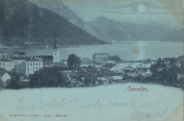 Gmunden - Mondschein 1899 - Gmunden