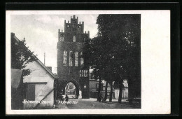 AK Grimmen /Meckl., Strassenpartie Am Mühlen-Tor  - Grimmen