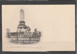 21 - NUITS SAINT GEORGES - Monument Du Champ De Bataille 1870 - Guerres - Autres