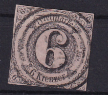 Ziffer 6 Kr. Mit Nummernstempel 335(= Ostrach) - Otros & Sin Clasificación