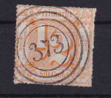 Ziffer ½ Sgr. Mit Nummernstempel 373(= Großrudestedt) - Sonstige & Ohne Zuordnung