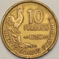 France - 10 Francs 1958, KM# 915.1 (#4149) - 10 Francs