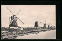 AK Rotterdam, Molens Aan De Boezem, Windmühle  - Moulins à Vent