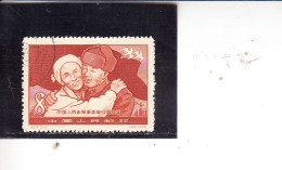 CINA  1958 -Yvert  1169° - Volontari - Used Stamps