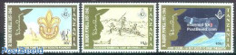 Tanzania 1992 Lord Baden Powell 3v, Mint NH, Sport - Transport - Scouting - Space Exploration - Tanzanie (1964-...)