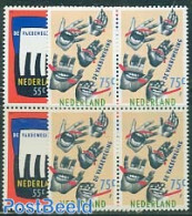 Netherlands 1989 Union 2v Blocks Of 4 [+], Mint NH - Neufs