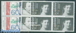 Netherlands 1983 Historical Persons 4v Blocks Of 4 [+], Mint NH, History - Science - History - Weights & Measures - Ar.. - Ongebruikt