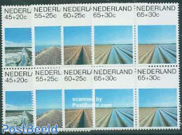 Netherlands 1981 Landscapes 4v Blocks Of 4 [+], Mint NH - Ongebruikt
