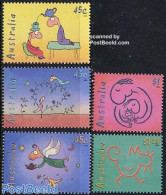 Australia 1998 Michael Leunig 5v, Mint NH, Art - Comics (except Disney) - Unused Stamps