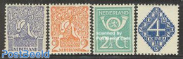 Netherlands 1923 Definitives 4v, Unused (hinged) - Unused Stamps