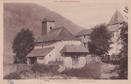 O12-64) ASSOUSTE L ' EGLISE , PRES  EAUX BONNES - ( 2 SCANS ) - Eaux Bonnes