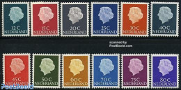 Netherlands 1954 Definitives 12v Phosphor (1967-1971), Mint NH - Neufs