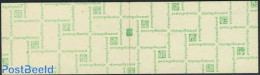 Netherlands 1966 1x10c+5x18c Booklet With Text With Count Block, Mint NH, Stamp Booklets - Nuevos