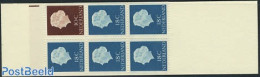 Netherlands 1965 1x10+5x18c Booklet, Brown Register Line, Mint NH, Stamp Booklets - Ongebruikt