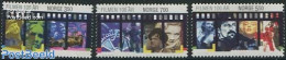 Norway 1996 Film 3v, Mint NH, Performance Art - Film - Marilyn Monroe - Movie Stars - Ungebraucht