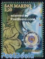 San Marino 2005 Weight Lifting Federation Centennial 1v, Mint NH, Sport - Sport (other And Mixed) - Weightlifting - Nuovi