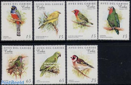 Cuba 1997 Birds 7v, Mint NH, Nature - Birds - Parrots - Unused Stamps