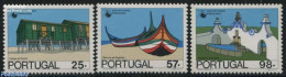 Portugal 1987 Tourism 3v, Mint NH, Transport - Various - Ships And Boats - Tourism - Neufs