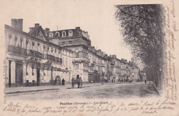 O21-33) PAUILLAC (GIRONDE) LES QUAIS - 1907 - ( 2 SCANS ) - Pauillac