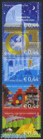 Netherlands 2008 Jubilee Stamps 5v [::::], Mint NH, Nature - Science - Various - Butterflies - Statistics - Banking An.. - Neufs