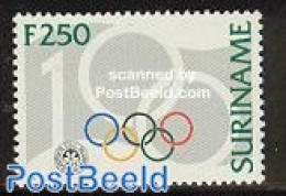 Suriname, Republic 1994 I.O.C. 1v, Mint NH, Sport - Olympic Games - Suriname