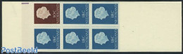 Netherlands 1965 1x10+5x18c Booklet, Purple Register Line, Mint NH, Stamp Booklets - Nuovi