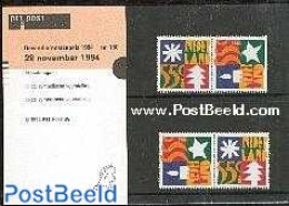 Netherlands 1994 PTT MAPJE 130, Mint NH, Religion - Christmas - Unused Stamps