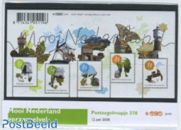 Netherlands 2008 Beautiful Holland Presentation Pack 378, Mint NH, Various - Mills (Wind & Water) - Tourism - Unused Stamps