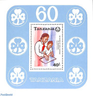 Tanzania 1990 Girl Guides S/s, Mint NH, Sport - Scouting - Tansania (1964-...)