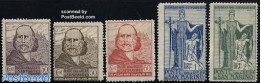 San Marino 1924 Garibaldi 5v, Unused (hinged) - Unused Stamps