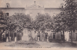 A1-81) LAVAUR (TARN) L 'HOSPICE - ANIMEE  - RELIGIEUSES - 1917 - ( 2 SCANS ) - Lavaur