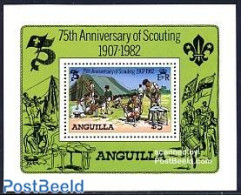 Anguilla 1982 75 Years Scouting S/s, Mint NH, Sport - Scouting - Anguilla (1968-...)