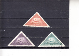 CINA  1951 -Yvert   904/6° - Pace (triangolari) - Used Stamps