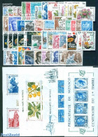 Monaco 1985 Yearset 1985, Complete, 51v + 4 S/s, Mint NH, Various - Yearsets (by Country) - Nuovi