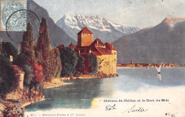 ET-SUISSE CHATEAU DE CHILLON-N°LP5011-G/0051 - Au