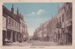 A10-71) LOUHANS - GRANDE RUE - ( ANIMEE - 2 SCANS ) - Louhans