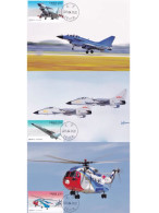 China Maximum Card，2011-9 Chinese Aircraft, 3 pcs - Maximum Cards