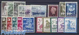 Netherlands 1950 Yearset 1950 (19v), Unused (hinged), Various - Yearsets (by Country) - Unused Stamps