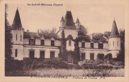 A15-47) TOURNON D ' AGENAIS (LOT ET GARONNE) CHATEAU DE FOULOU  - ( 2 SCANS ) - Tournon D'Agenais