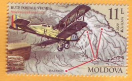 2020  Moldova Moldavie Russia Romania  Europa-cept Chisinau,  Postal Routes Of Bessarabia  1v Mint - 2020