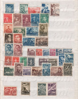 1948 Compl.-oblitere/used (O) Yv.Nr-570/607 +P.A.52/55 Bulgarie / Bulgaria - Full Years