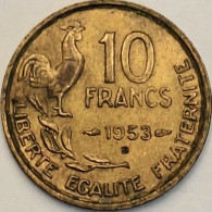 France - 10 Francs 1953 B, KM# 915.2 (#4152) - 10 Francs