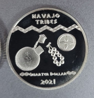 Indian Tribes - Navajo 2021 Quarter. Low Mint. From PL Set. - Other & Unclassified