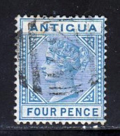 Antigua 1879 Yvert 12 (o) B Oblitere(s) - 1858-1960 Kolonie Van De Kroon