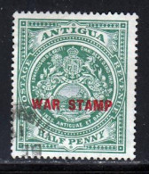 Antigua 1916 Yvert 39 (o) B Oblitere(s) - 1858-1960 Kronenkolonie