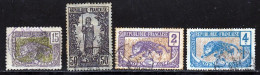 Congo Français 1907 Yvert 32 - 37 - 49 - 50 (o) B Oblitere(s) - Used Stamps