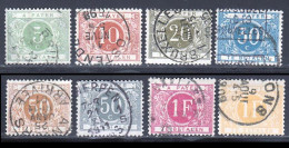 Belgique Taxe 1895 Yvert 3 - 5 / 11 (o) B Oblitere(s) - Timbres