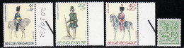 Belgique 1981 Yvert 2030 / 2033 ** TB - Nuovi