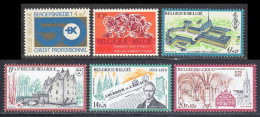 Belgique 1979 Yvert 1933 / 1938 ** TB - Nuovi