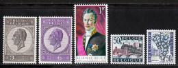 Belgique 1965 Yvert 1349 / 1353 ** TB - Neufs